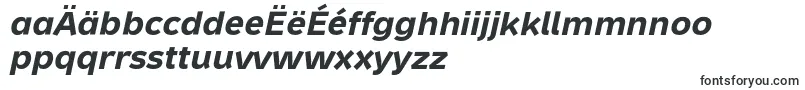 MetronTextProBoldItalic Font – Macedonian Fonts