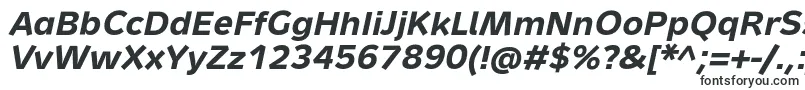 MetronTextProBoldItalic-fontti – OTF-fontit