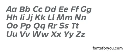 MetronTextProBoldItalic-fontti