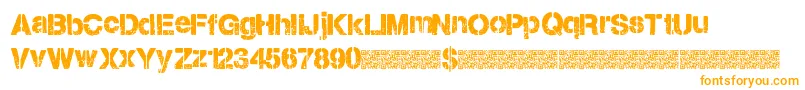 Citystencil Font – Orange Fonts