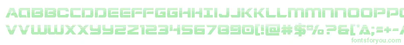 Stardusterhalf-Schriftart – Grüne Schriften