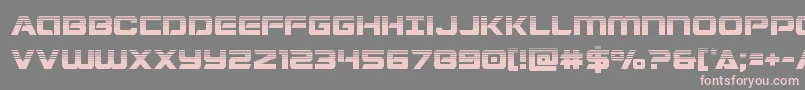 Stardusterhalf Font – Pink Fonts on Gray Background