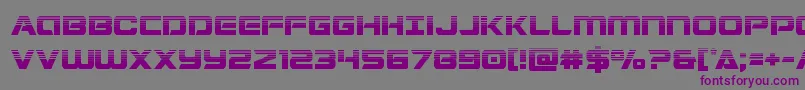 Stardusterhalf Font – Purple Fonts on Gray Background