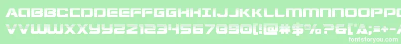 Stardusterhalf Font – White Fonts on Green Background