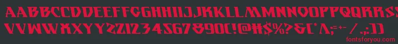 More about Eternalknightleft Font Eternalknightleft Font – Red Fonts on Black Background