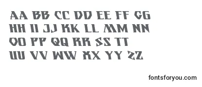 Review of the Eternalknightleft Font
