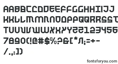 Trektrooper font – iOS Fonts