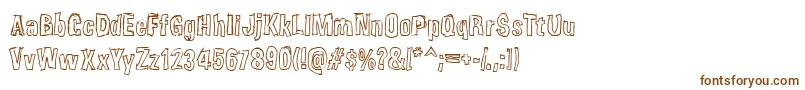 Weirdmoj Font – Brown Fonts