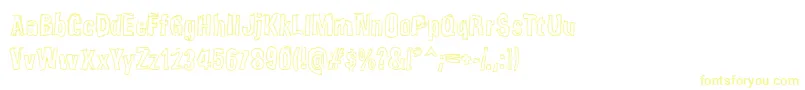 Weirdmoj Font – Yellow Fonts