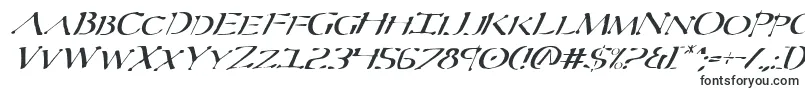 Шрифт SeverItalic – привлекательные шрифты