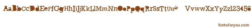 GycentiumGoespop Font – Brown Fonts