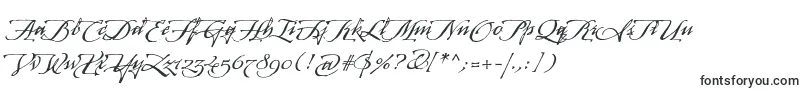 ArcanagmmstdManuscript-fontti – Tatuointifontit