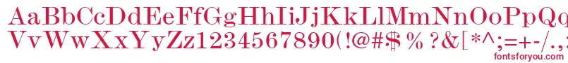 ModernmtstdWide Font – Red Fonts