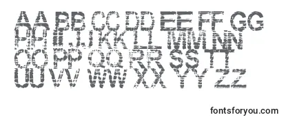 Обзор шрифта Eraser