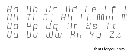 Review of the QuotaRegularitalicext. Font