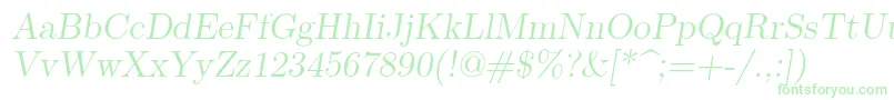Lmromanslant12Regular Font – Green Fonts