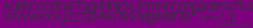 Więcej informacji o czcionce Revo ffy Czcionka Revo ffy – czarne czcionki na fioletowym tle