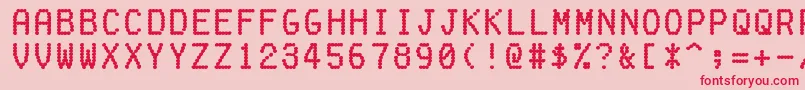 More about FakereceiptRegular Font FakereceiptRegular Font – Red Fonts on Pink Background