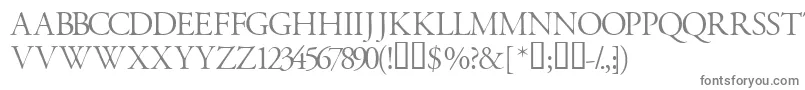 Garamondtitlingcapsssk Font – Gray Fonts