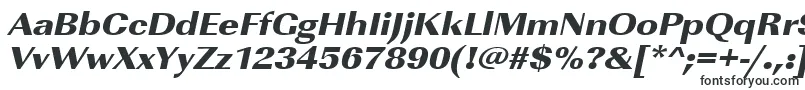 Шрифт UrwimperialtultbolextwidOblique – шрифты для документов
