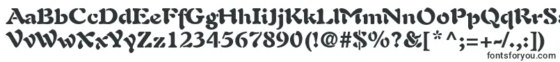 AuriolLtBlack-fontti – yritysfontit