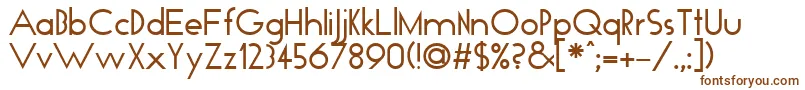 TickerTape Font – Brown Fonts