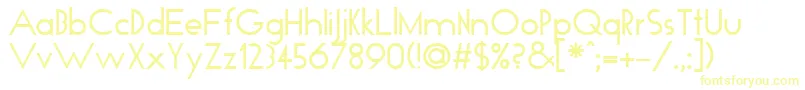 TickerTape Font – Yellow Fonts