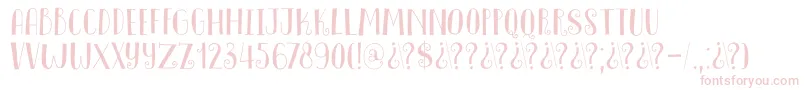 Saiba mais sobre a fonte DkInnuendo Fonte DkInnuendo – fontes rosa em um fundo branco