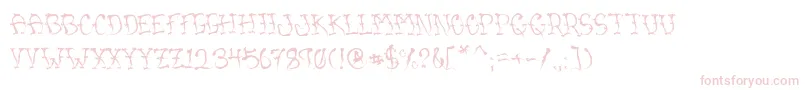 VtcSumislasheronejitterybasterd Font – Pink Fonts