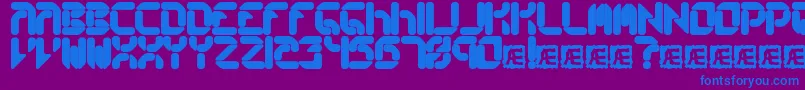 Weitere Informationen zur CollectiveRsBrk-Schriftart CollectiveRsBrk-Schriftart – Blaue Schriften auf violettem Hintergrund