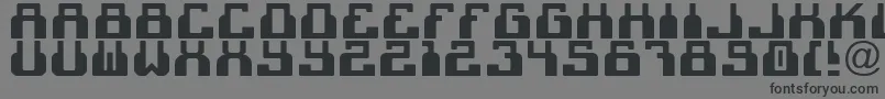C2cBlack Font – Black Fonts on Gray Background
