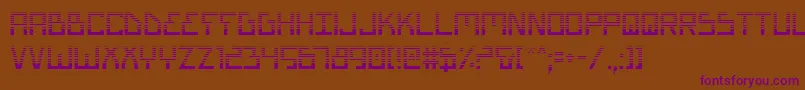 Biotypg Font – Purple Fonts on Brown Background