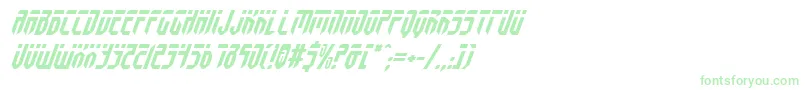 FedyralItalic-fontti – vihreät fontit