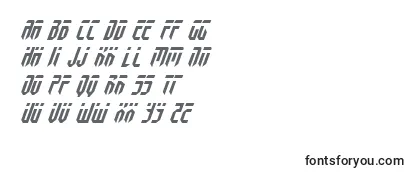 Schriftart FedyralItalic