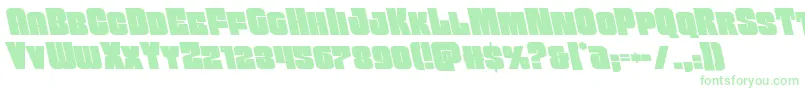 Funkmachineleft Font – Green Fonts