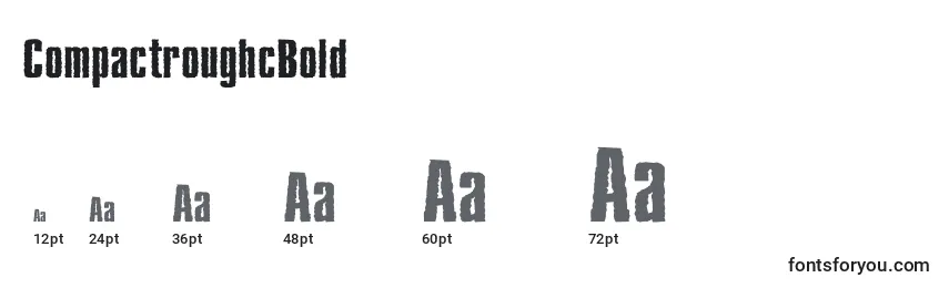 CompactroughcBold Font Sizes
