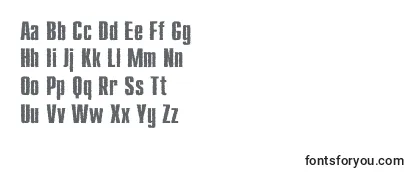 CompactroughcBold-fontti