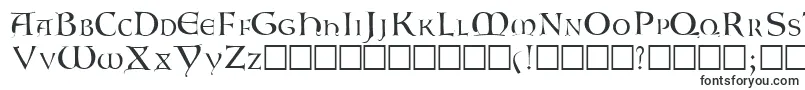 Шрифт Lombardic – кельтские шрифты