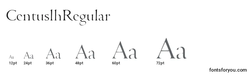 CentuslhRegular Font Sizes