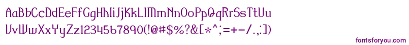 AmiR Font – Purple Fonts