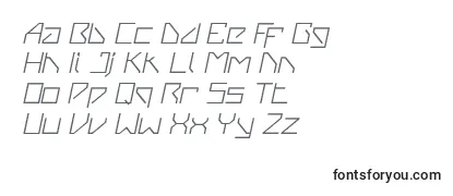 VanbergerItalic Font