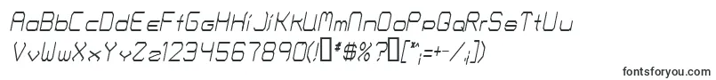 Fontmakers Choice Thinitalic-fontti – Yksinkertaiset fontit