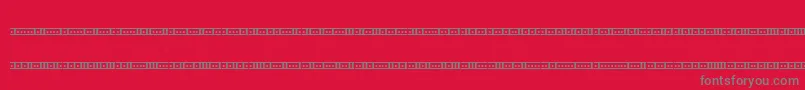 More about Bin01st Font Bin01st Font – Gray Fonts on Red Background