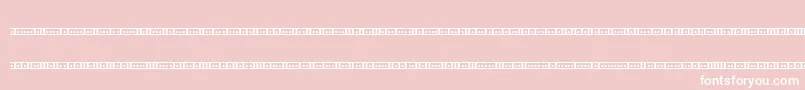 Bin01st Font – White Fonts on Pink Background