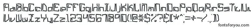 LyneousBrk-Schriftart – Schriftarten, die mit L beginnen