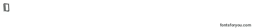 フォントLyneousBrk – フォント 数字 0