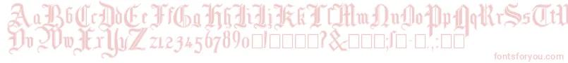 Mottisfontno3 Font – Pink Fonts on White Background