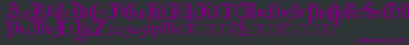 Mottisfontno3 Font – Purple Fonts on Black Background