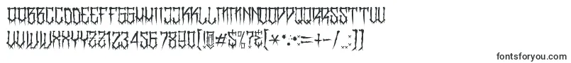 BanglychRhI-Schriftart – Katalog