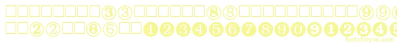 NumeralsttRegular Font – Yellow Fonts